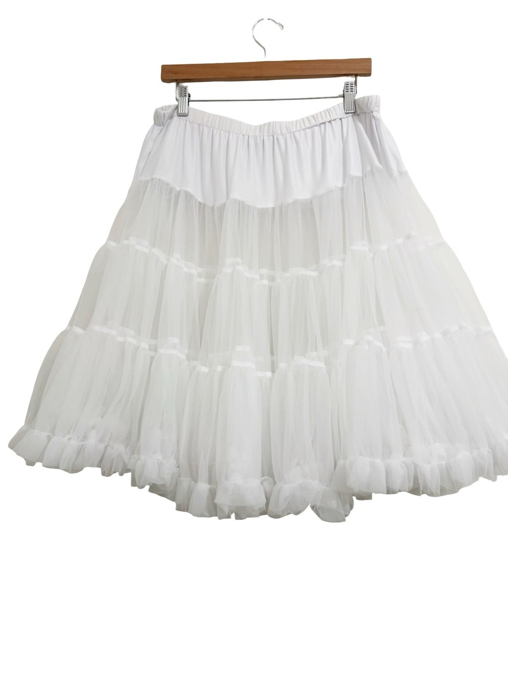 Disney Parks Petticoat Crinoline Skirt White L-XXL